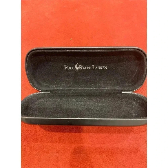 Polo Ralph Lauren Black Eyeglass/Sunglasses Hard Case Durable Men's Accessory - Picture 3 of 3